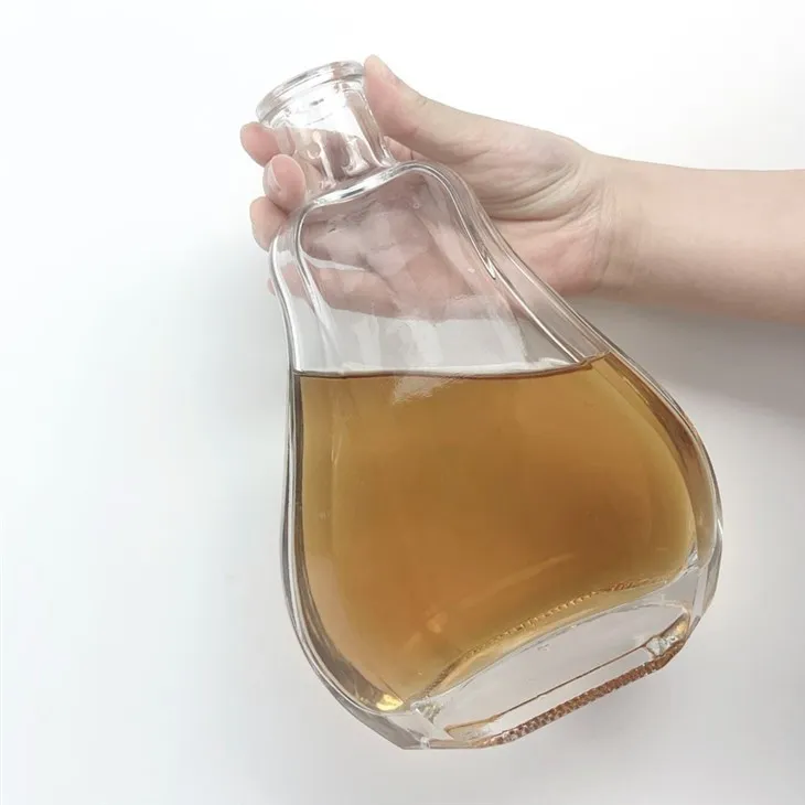 Special Shape Glass Bottle For Vodka Whisky